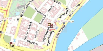 Hakenterrasse Stettin Stadtplan