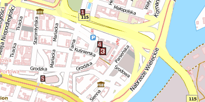 Stettiner Schloss Stettin Stadtplan
